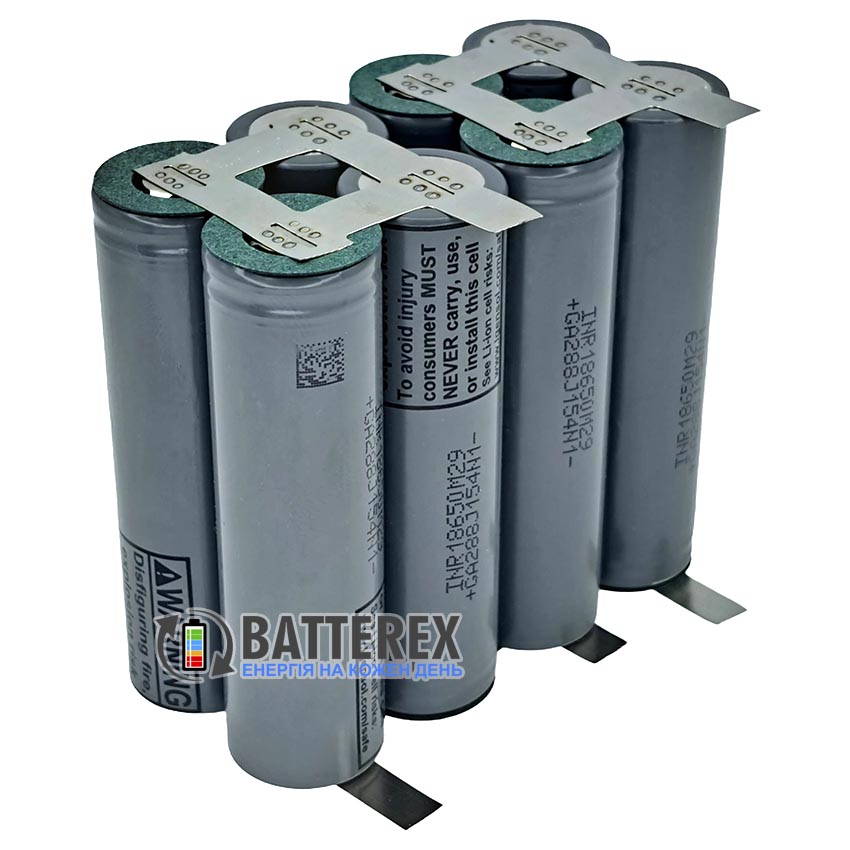 4S2P 14.8-16.8V 12A 5700mah 18650 LG M29 2850mah