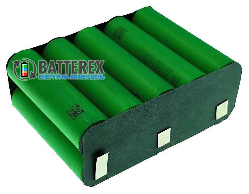 Аккумуляторная сборка 5S2P 21V 60A 5200mah из 10 аккумуляторов 18650 Sony Murata VTC5 2600mah