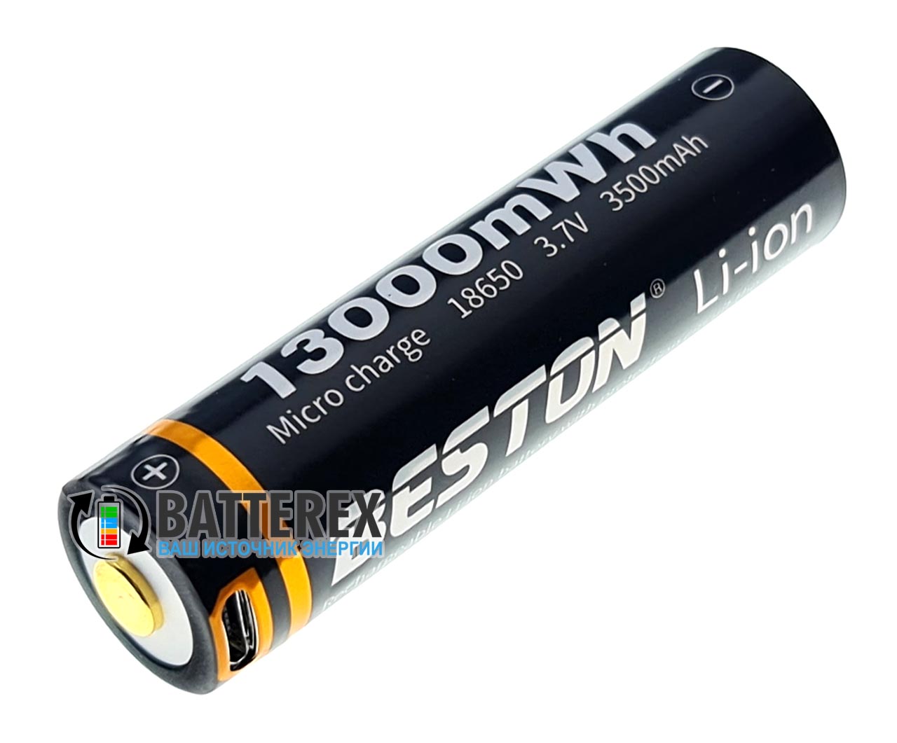 Аккумулятор 18650 с зарядкой от USB Beston 3500mah Аккумулятор 18650 с зарядкой от USB Beston 3500mah