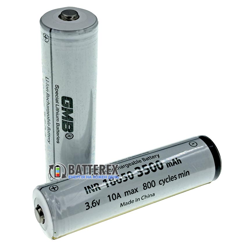  18650 GMB INR 3500mah 3.6V PCB Protected с платой защиты