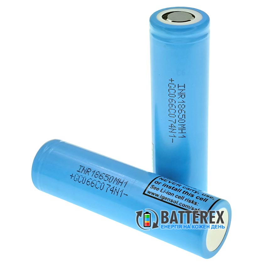 Аккумулятор 18650 LG INR MH1 3200mah 3.6V 10A
