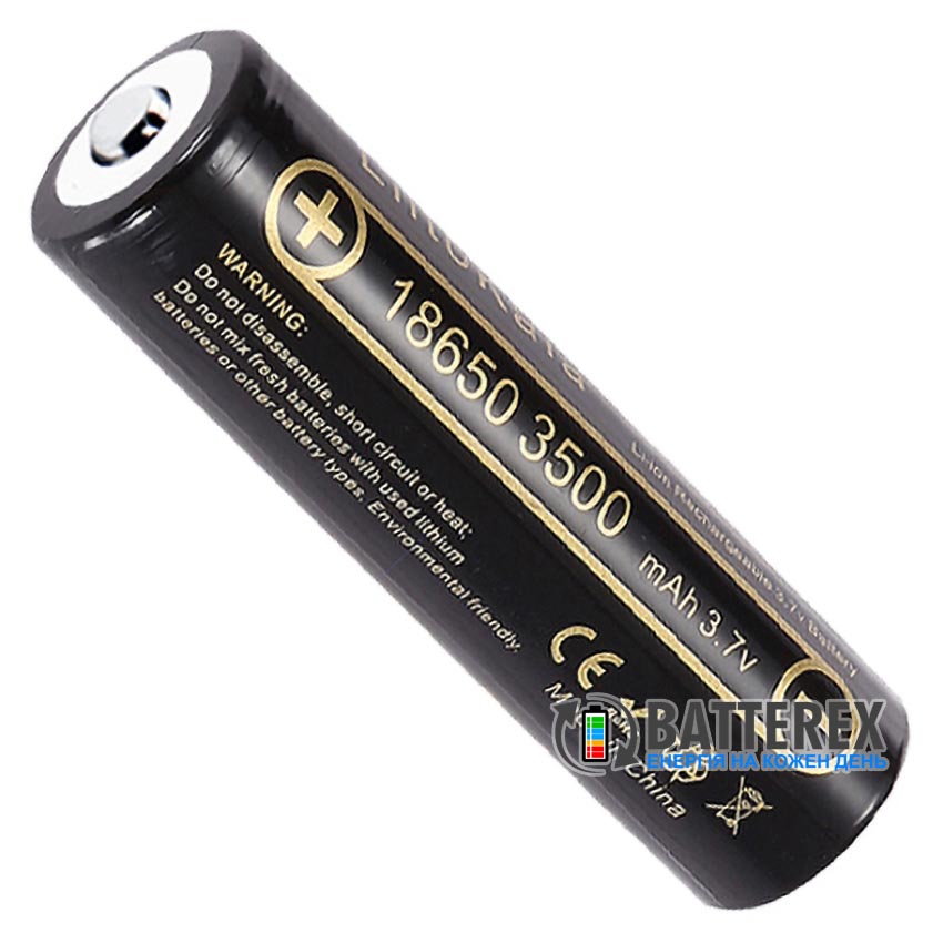 18650 Liitokala Lii-35A-JT 3500mah 3.7V Button Top