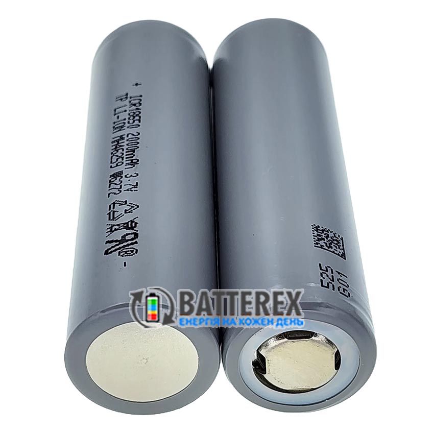 18650 Tenpower ICR18650-20SG 2000mAh 3.6V 30A