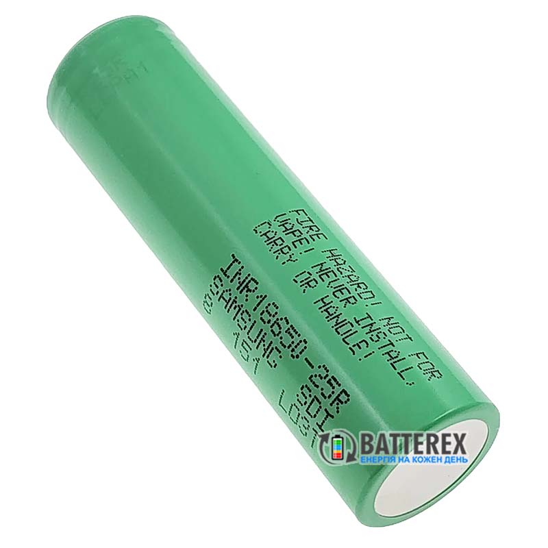 Аккумуляторы 18650 Samsung INR18650-25R 2500mah