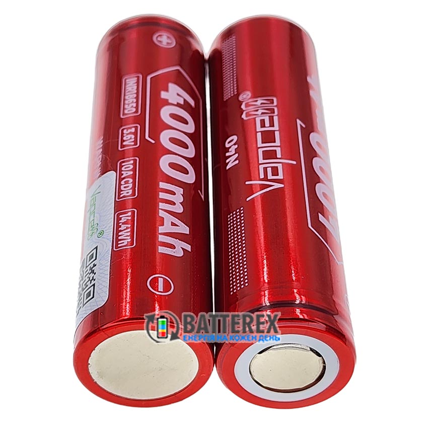 18650 Vapcell INR18650 N40 4000mAh 3.6V 10A