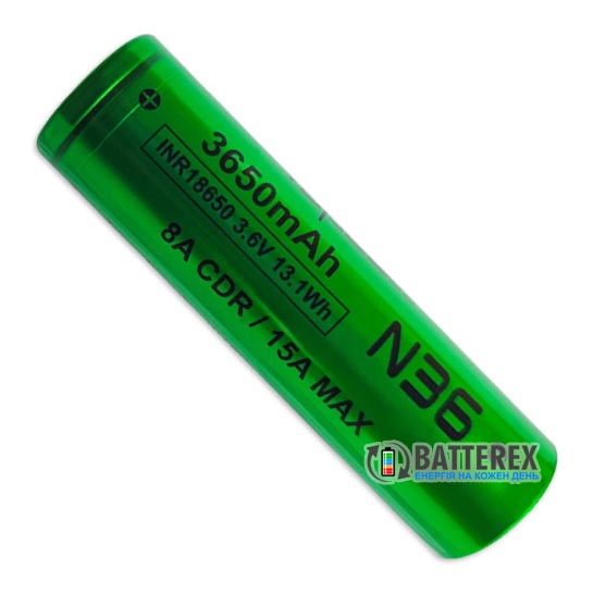 18650 Vapcell INR18650 N36 3650mAh 3.6V 8/15A 18650 Vapcell INR18650 N36 3650mAh 3.6V 8/15A