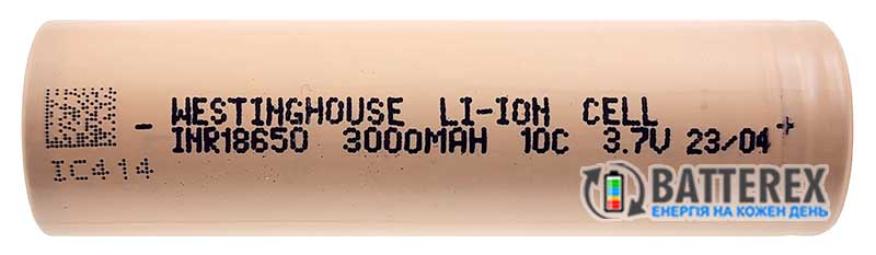 18650 Westinghouse INR18650 3000mah 3.7V 30A високотоковий