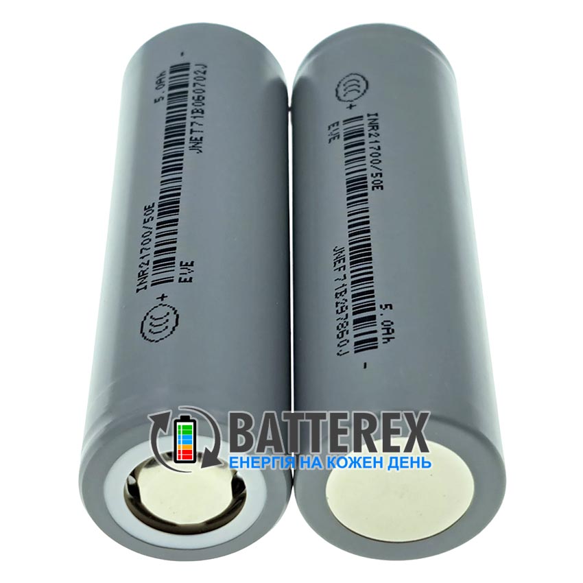 Аккумулятор Li-ion 21700 EVE INR21700 50E 5000mAh 3.6V 15A