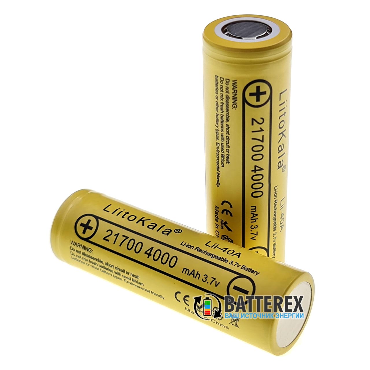 21700 Liitokala Lii-40A 4000mah