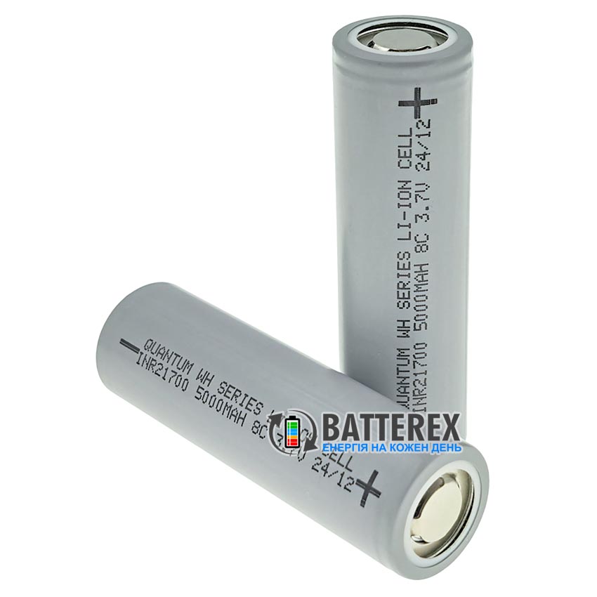 21700 Quantum INR21700 WH Series 5000mah 3.6V 8C 40/50/80A высокотоковый