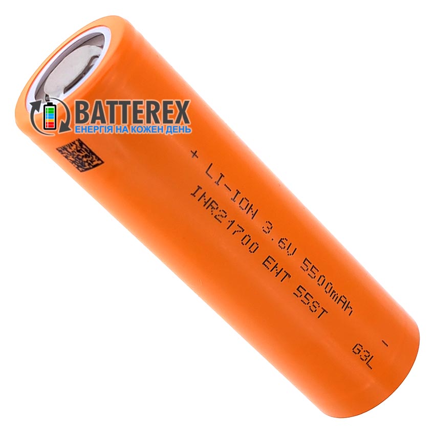 21700 ENT INR21700-55ST 5500mah 3.6V 50A