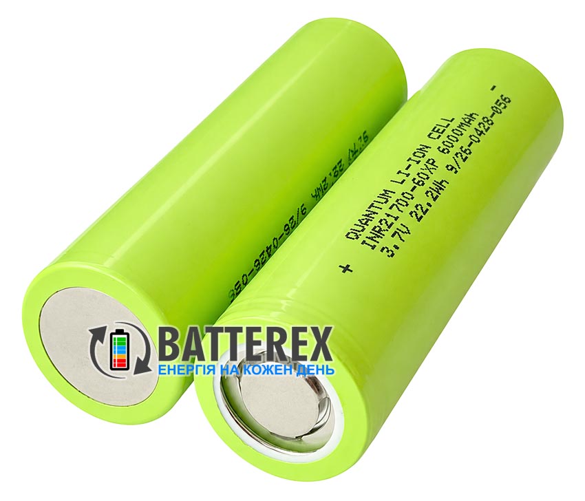 21700 Quantum INR21700-60XP 6000mah 3.6V 60A