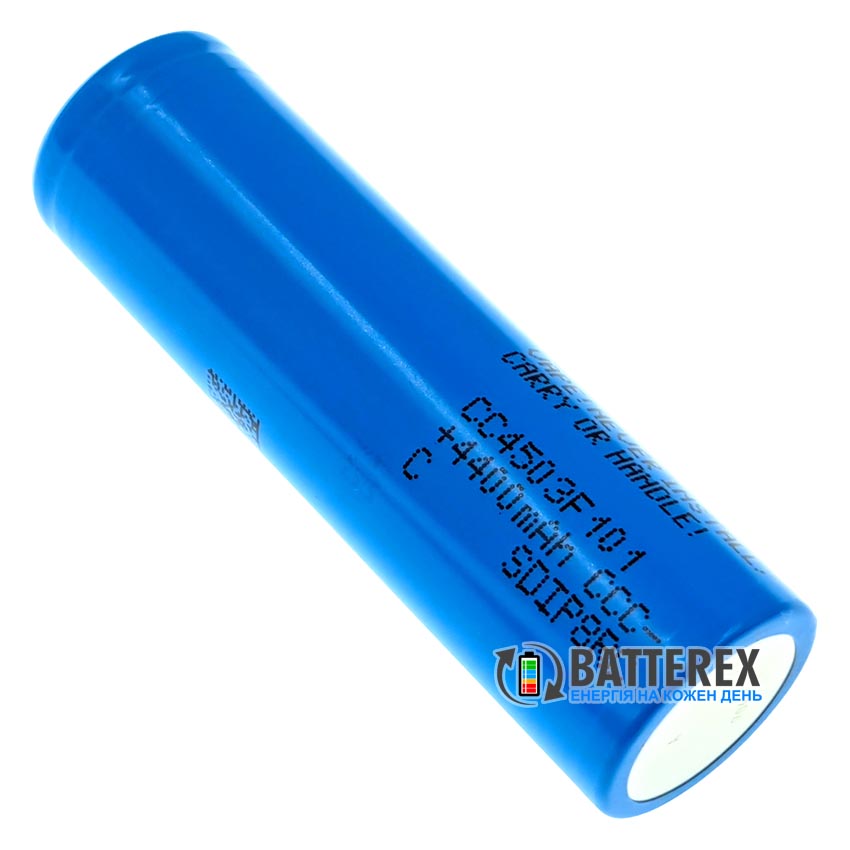 Літій-іонний акумулятор 21700 Samsung INR21700-CC4503F101 45T SDI 4500mah 3.6V 50A Літій-іонний акумулятор 21700 Samsung INR21700-CC4503F101 45T SDI 4500mah 3.6V 50A
