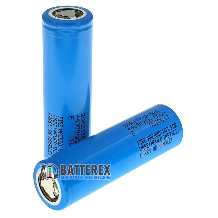 21700 Samsung INR21700-50GB SDI 5000mah 3.6V 10A