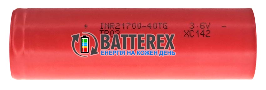 21700 Tenpower INR21700-40TG 4000mAh 3.6V 35A