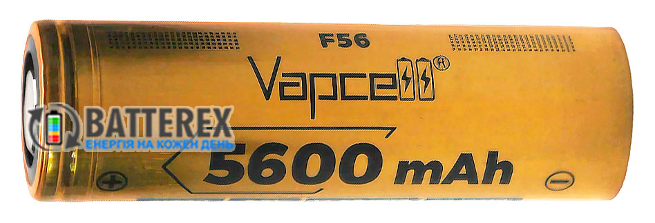 21700 Vapcell INR21700 F56 5600mAh 3.6V 12.5A