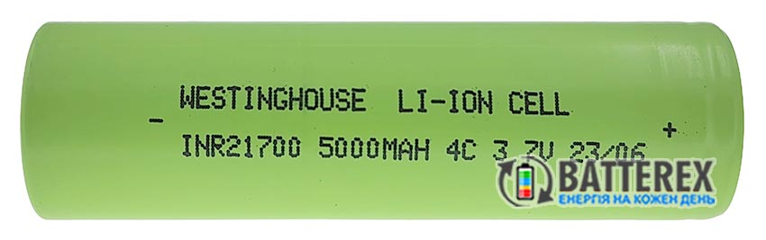 21700 Westinghouse INR21700 5000mah 3.7V 4C 20A высокотоковый