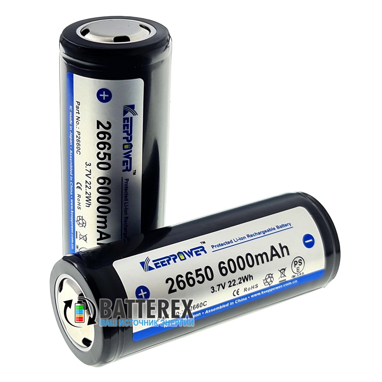26650 Keeppower 6000mah