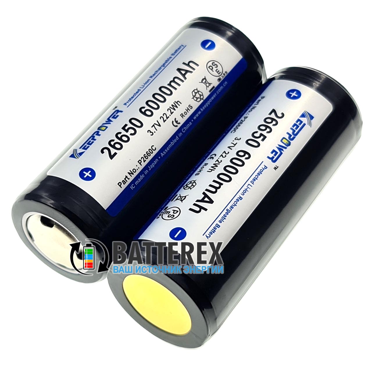 Купить аккумулятор 26650 Keeppower 6000mah