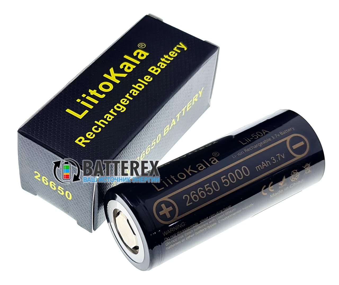 26650 Liitokala Lii-50A INR 5000mah