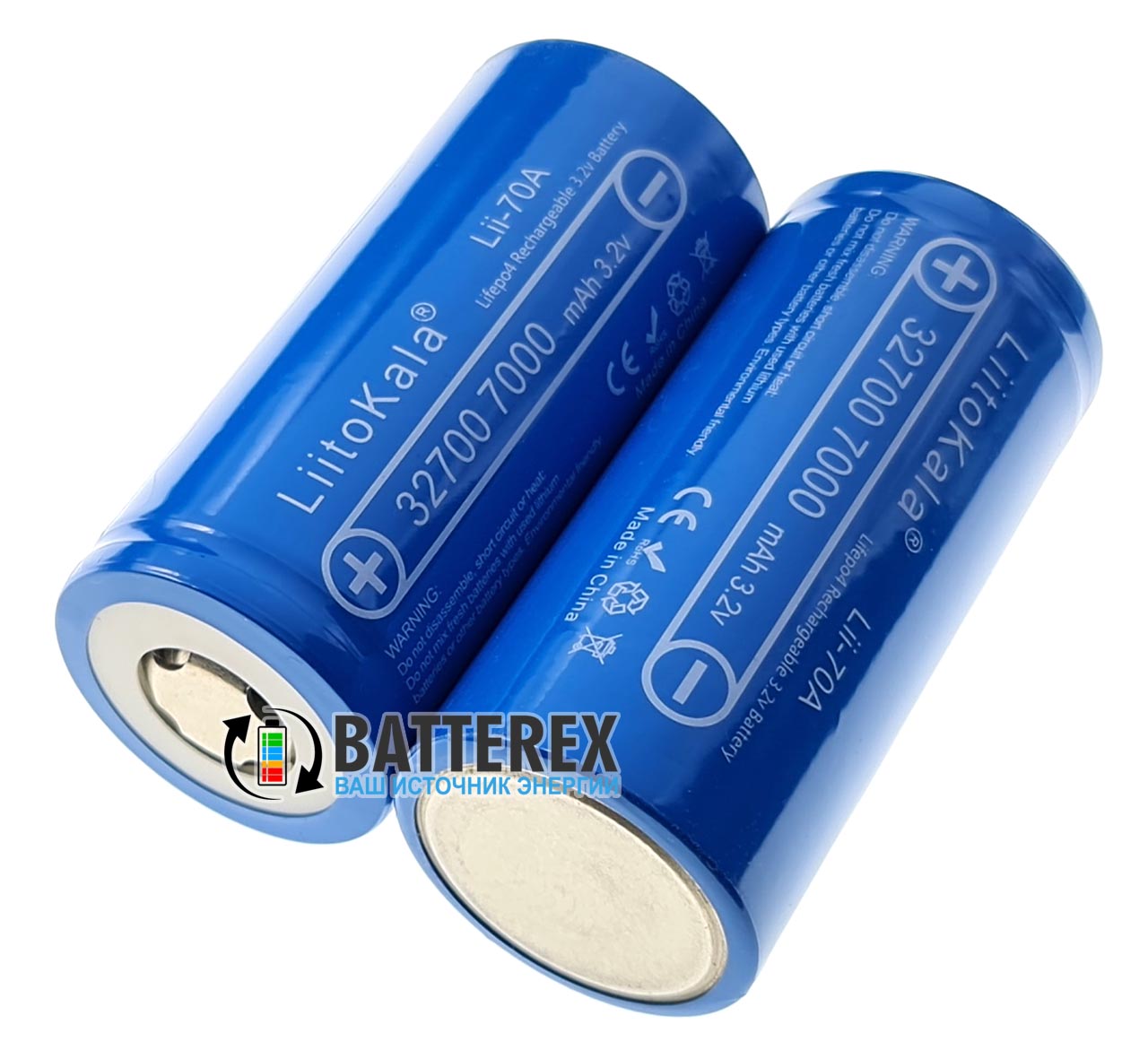 32700 Литокала LiFePO4 Liitokala Lii-70A 7000mah