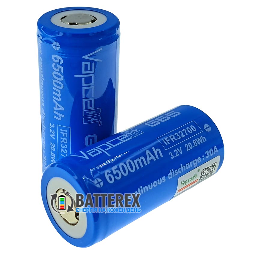 32700 Vapcell G65 6500mAh 32700 Vapcell G65 6500mAh