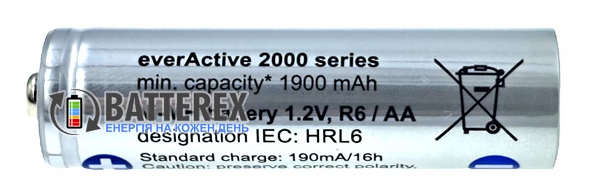 Акумулятор АА EverActive 2000mah Silver Line Акумулятор АА EverActive 2000mah Silver Line