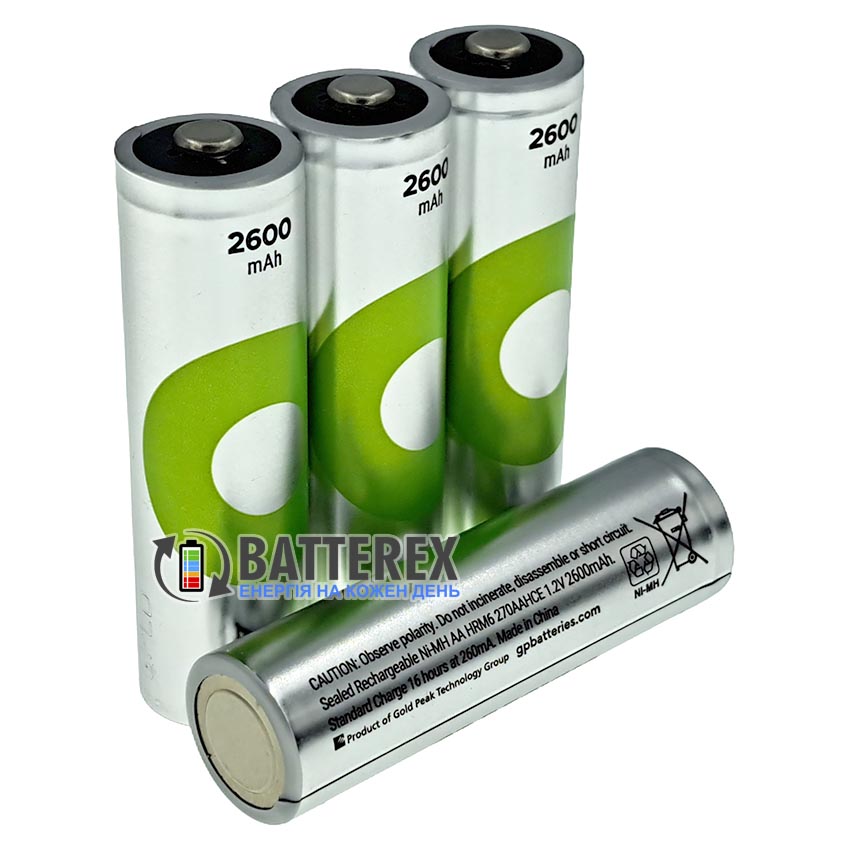 AA GP Recyko 2600mah Eco 