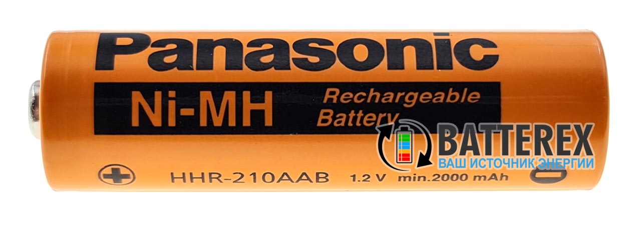 AA Panasonic HHR-210AAB NiMH 2080mah