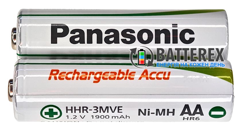 AA Panasonic 1900mah 1.2V HHR-3MVE AA Panasonic 1900mah 1.2V HHR-3MVE