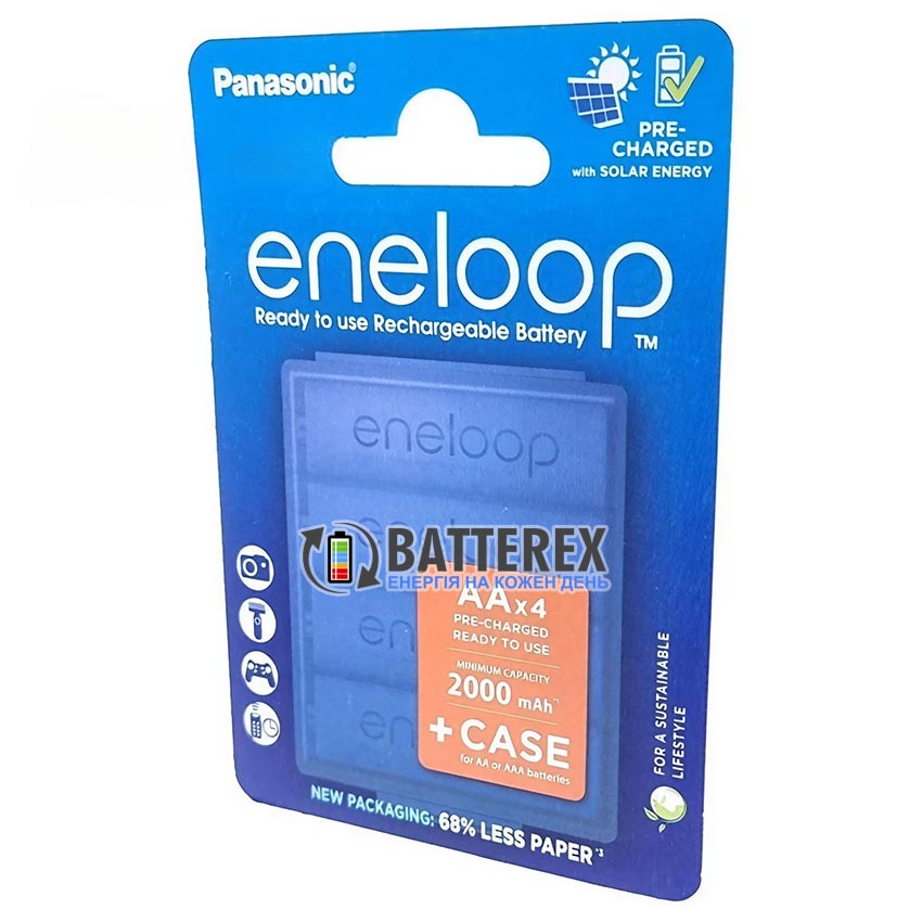Фирменный набор AA Panasonic Eneloop BK-3MCDEC4CP