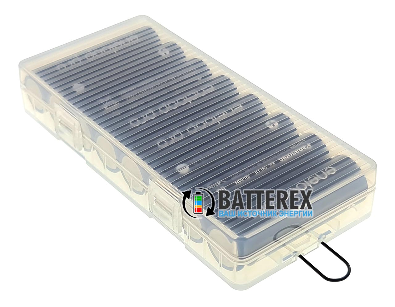 Купить АА аккумуляторы Panasonic Eneloop Pro 2600mah BK-3HCDE комплект 8 шт
