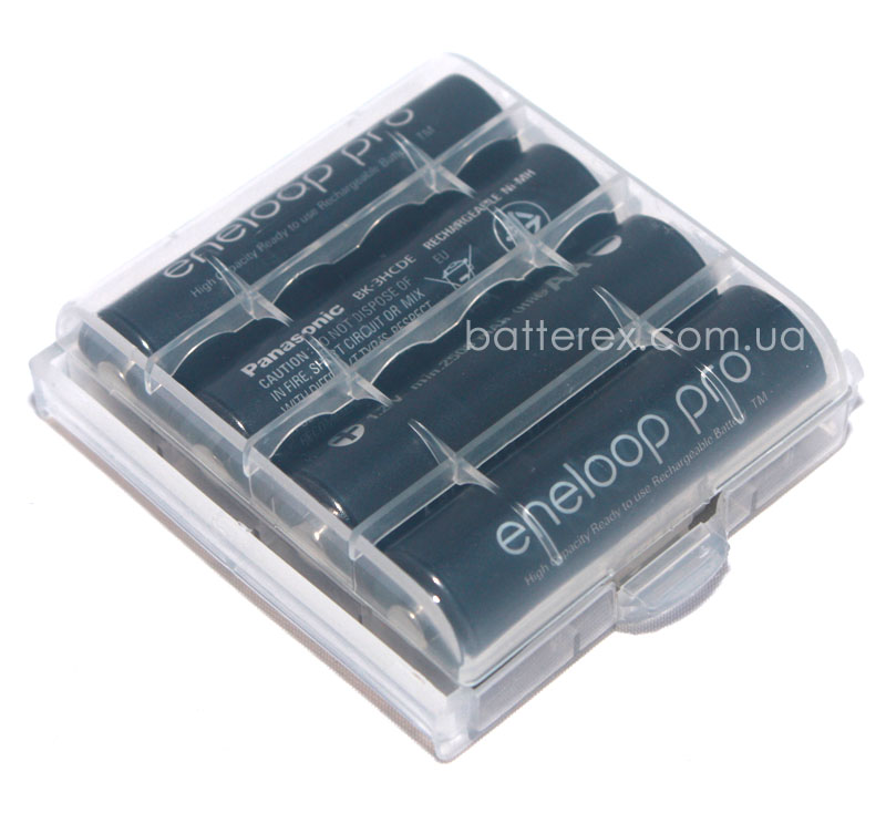 Panasonic Eneloop Pro 2600 mah BK-3HCDE (min. 2500mah)