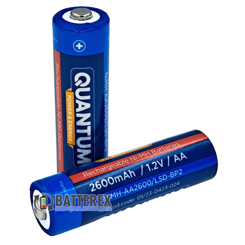 AA NiMH Quantum 2600mah 1.2V