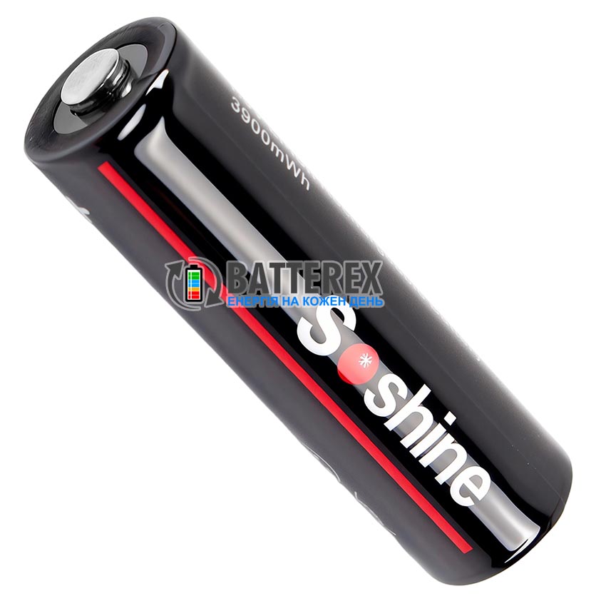 Літієвий АА акумулятор 1.5V Soshine 3900mWh 2590mAh
