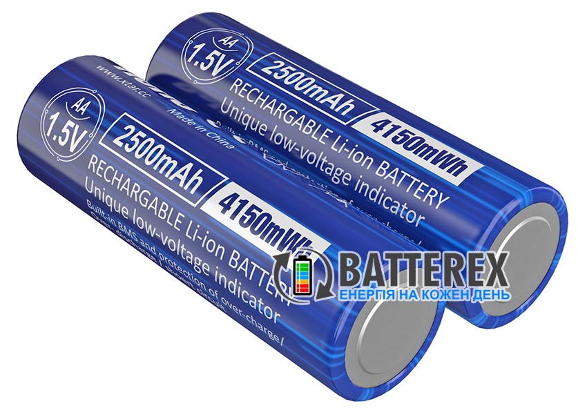 AA Li-ion акумулятори XTAR 4150mah 1.5V