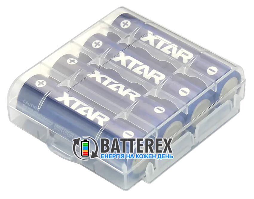 Акумулятор АА літій-іонний XTAR 4150mWh 1.5V з постійною напругою 1.5В