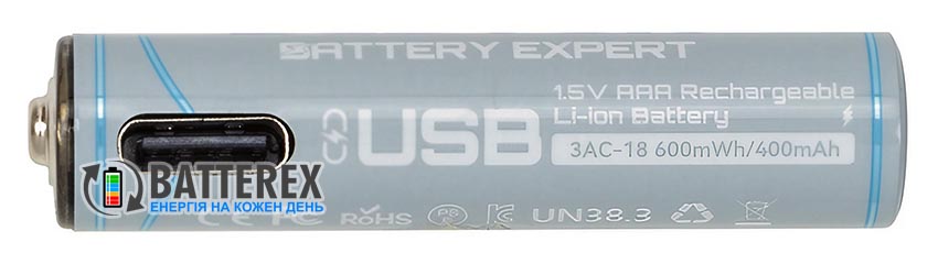 AAA Li-ion Beston 1.5V 600mWh
