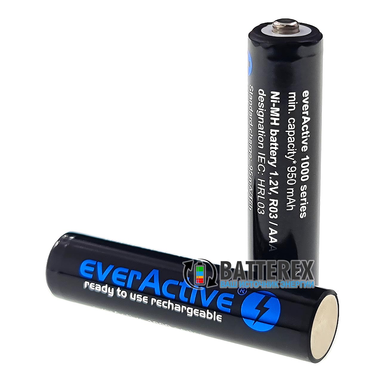 Аккумуляторы AAA EverActive 1000mah Limited Edition