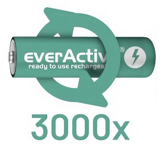 Аккумуляторы AAA Everactive Infinity Line 550 mah