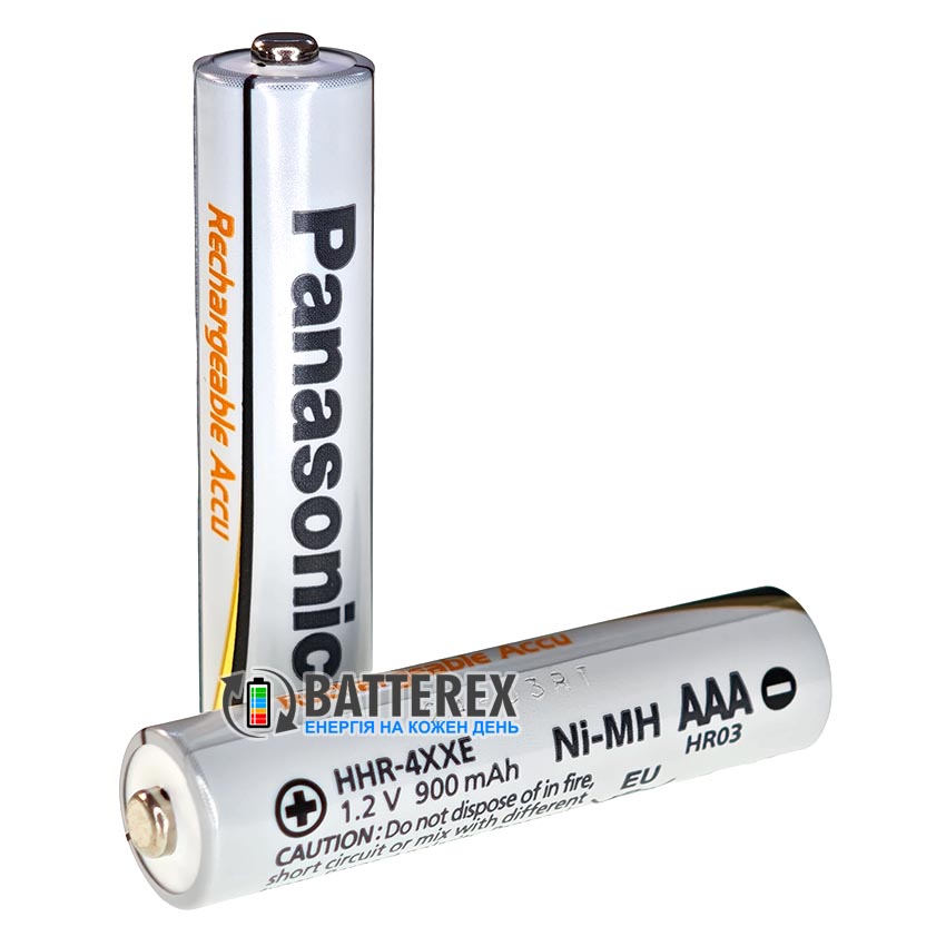 Аккумулятор AAA Panasonic Evolta 900mah 1.2V HHR-4XXE, 500 циклів, низький саморозряд Аккумулятор AAA Panasonic Evolta 900mah 1.2V HHR-4XXE, 500 циклів, низький саморозряд
