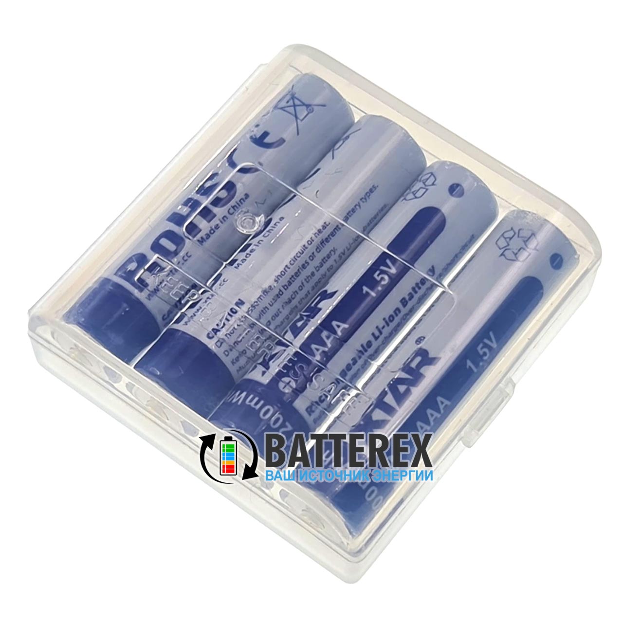 AAA Li-ion XTAR 1200mWh 1.5V