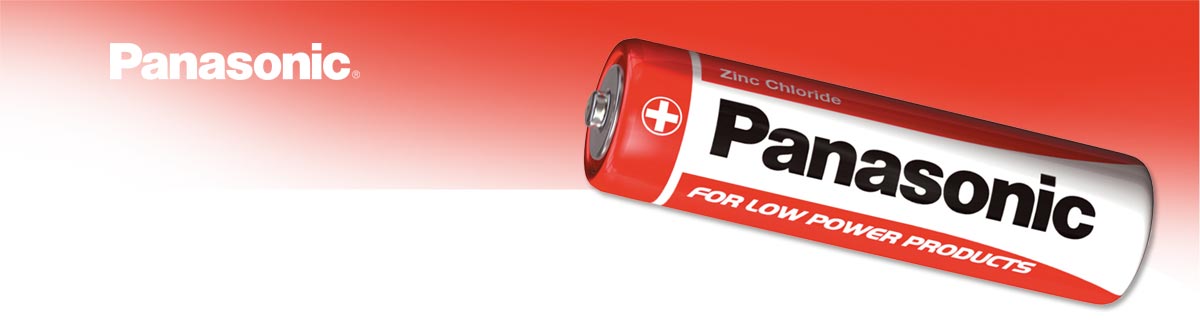 Батарейки солевые АА R6 Panasonic Red Zinc 1.5V 4 шт. в блистере