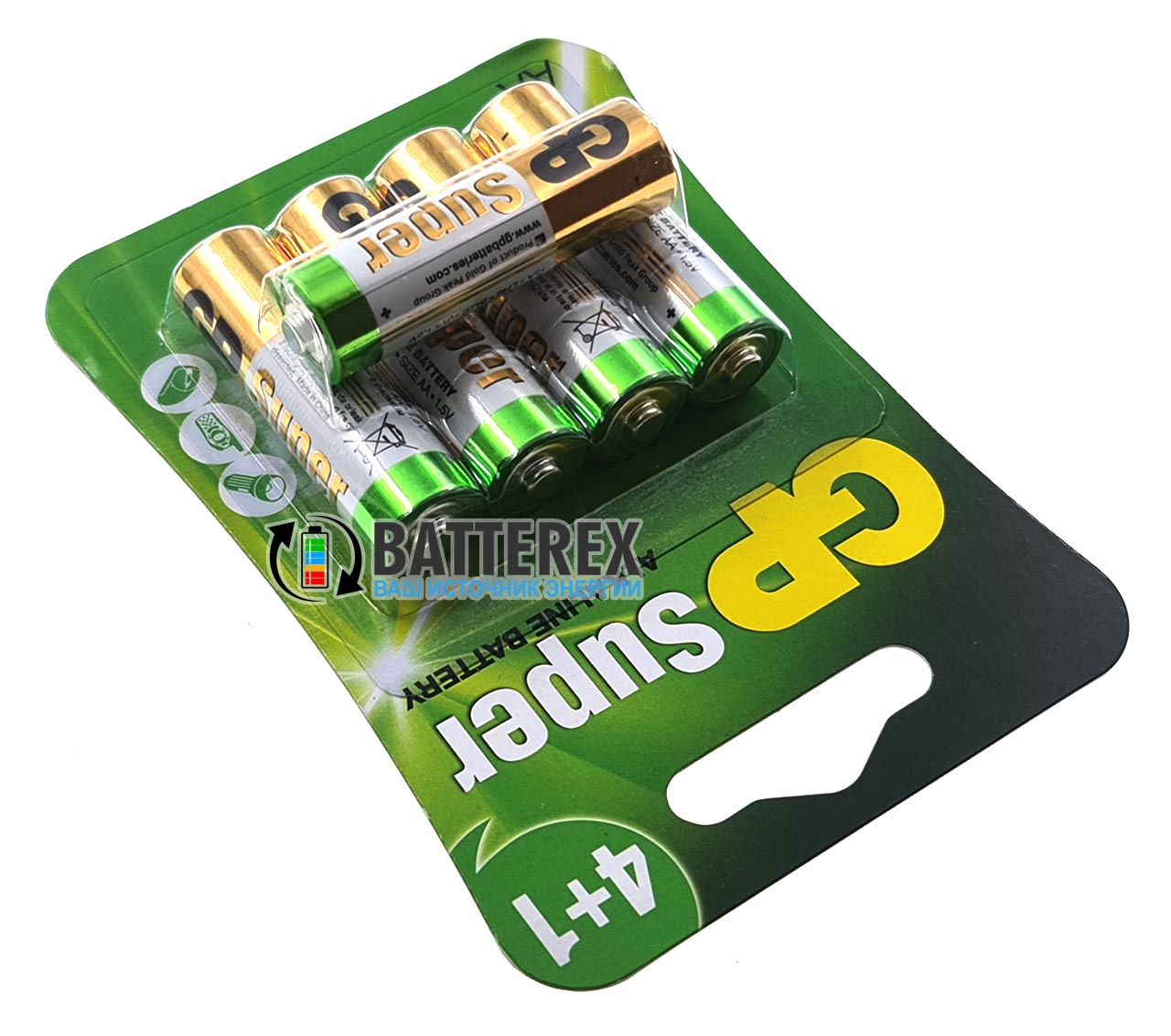 АА GP Super Alkaline LR6 1.5V