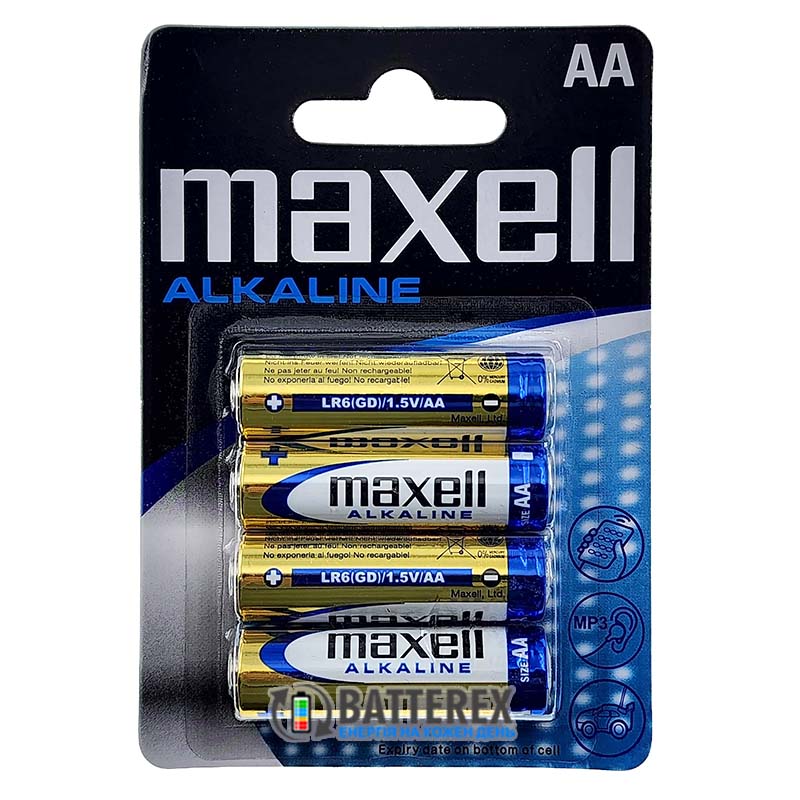 АА Maxell Alkaline 1.5V LR6
