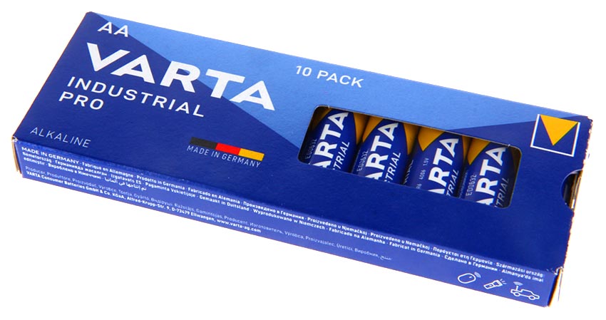 Батарейки AA Varta Industrial Pro Alkaline 4006 10 Pack