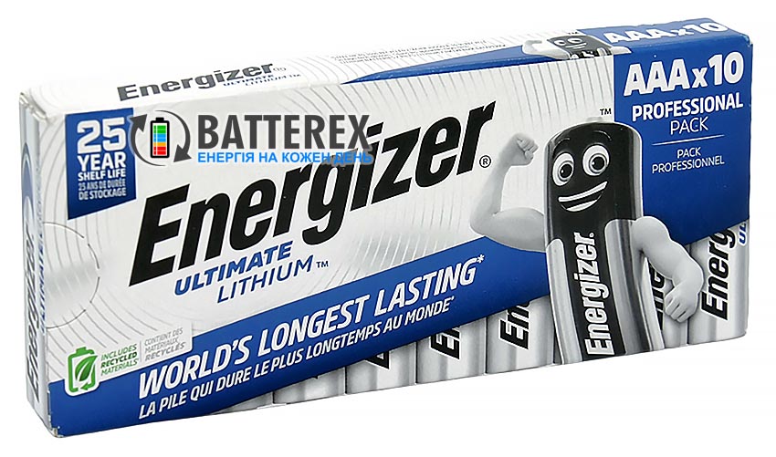 ААA Energizer Ultimate Lithium L92 AAA10 1.5V