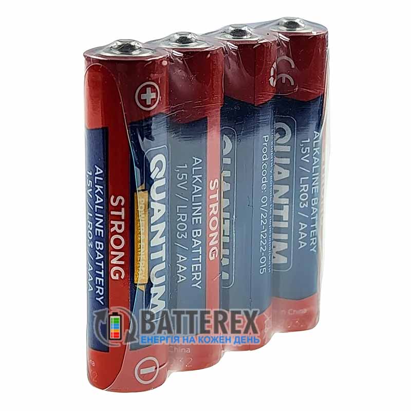 АAА Quantum Strong Alkaline LR03 1.5V