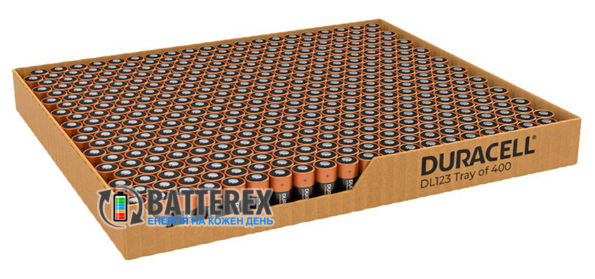 Батарейка CR123A CR17345 Duracell Lithium 3V