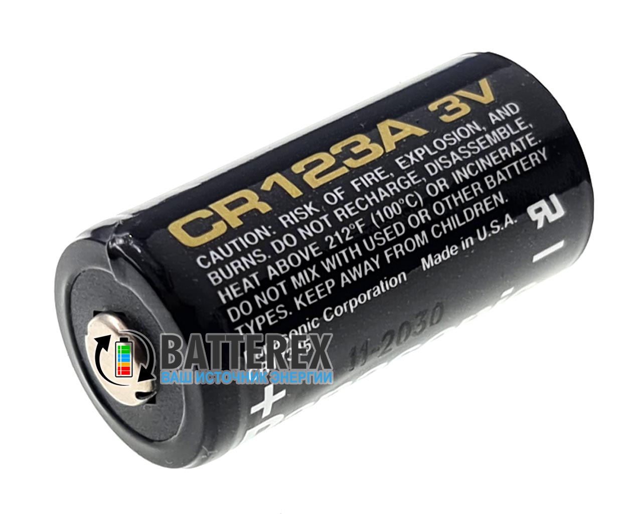 CR123A Panasonic Lithium 3V CR123A Panasonic Lithium 3V